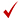 tick3 tick symbol