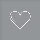 A grey icon with a heart, which is intended to signify 'providing encouragement for business enterprise'. 
