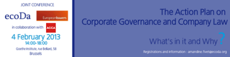  The Action Plan on Corporate Governance and Company Law: What's in it and Why?