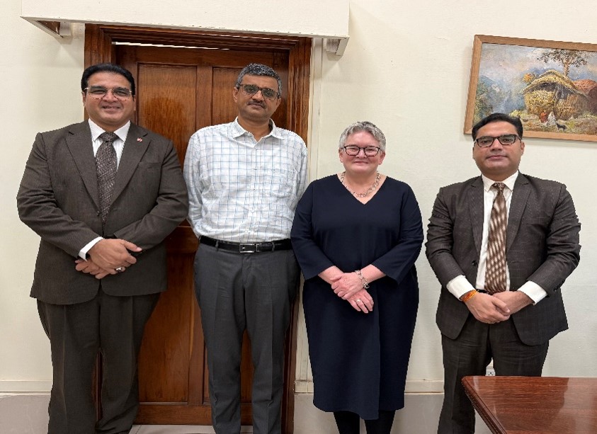 Engagement with Mr Ritesh Kumar Singh