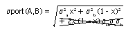 Portfolio theory calculations image