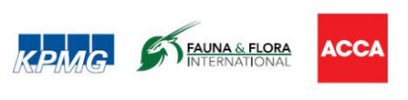 KPMG, ACCA and Fauna & Flora international logos