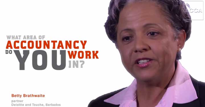 Play the video of Betty Braithwaite discussing her career and ACCA membership