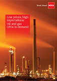 oil and gas report front cover showing refinery towers