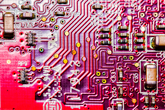 Image of a circuit board