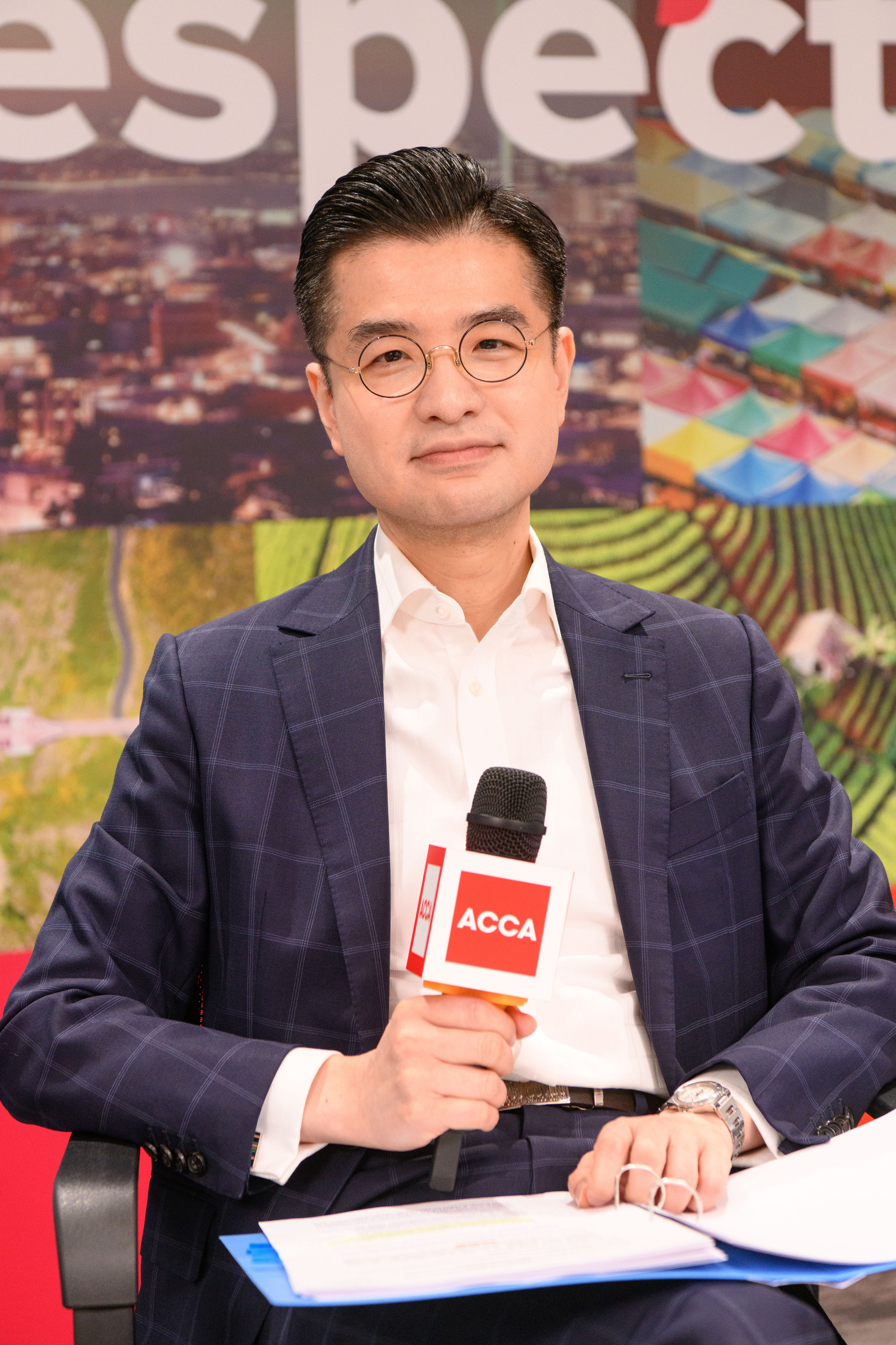 香港特區政府税務局局長陳施維於爐邊對話中探討香港税務最新發展。
