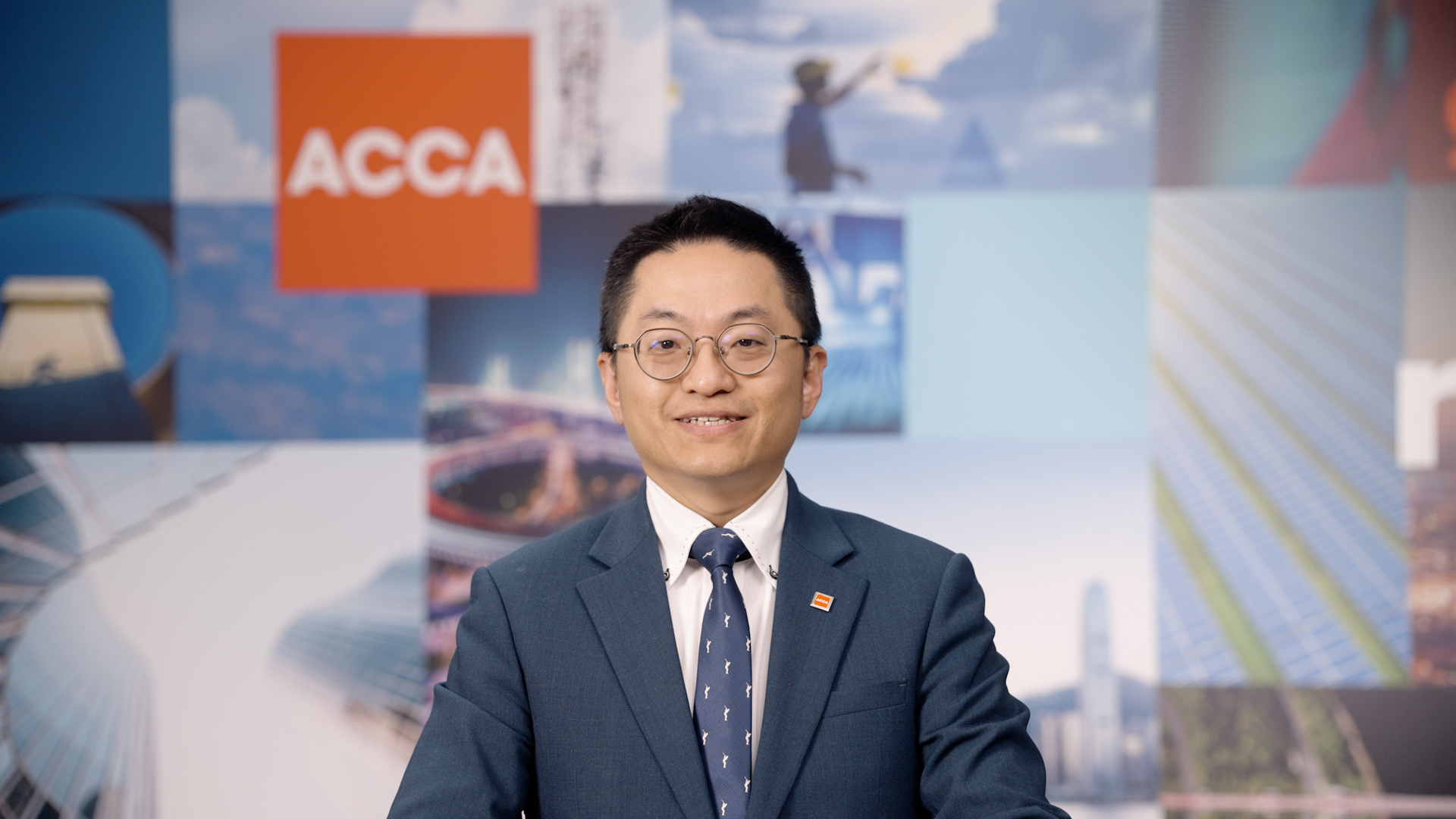 ACCA香港分會會長鄭傑燊發表開幕致辭。