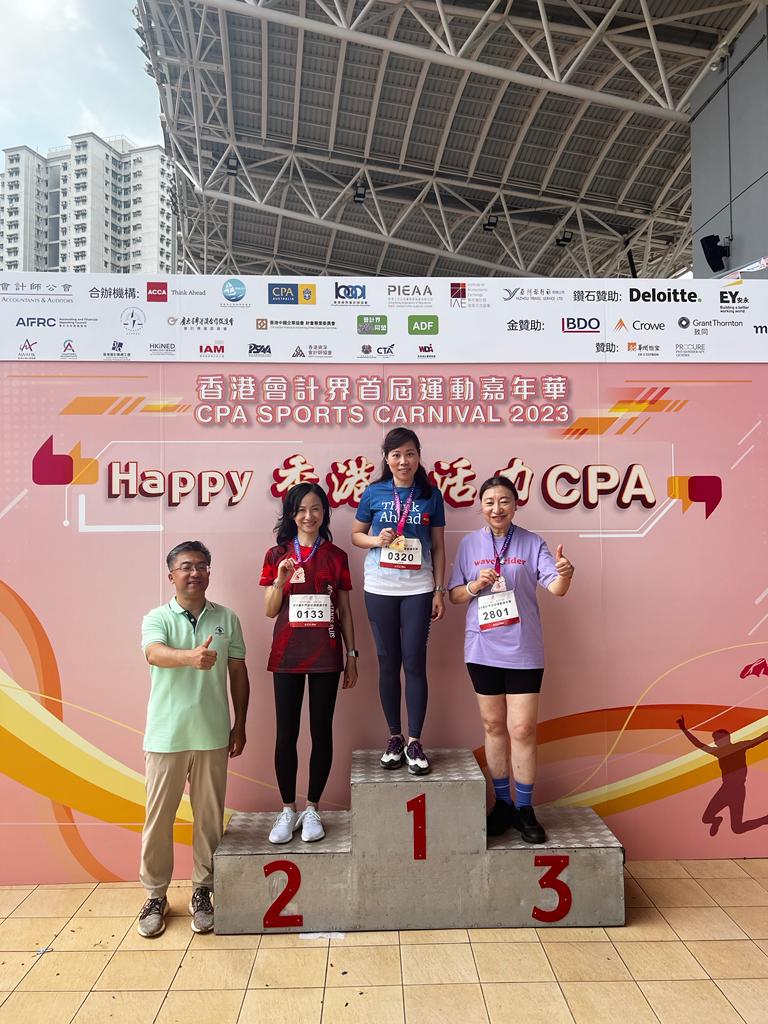 ACCA 香港分會會長祁詠儀勇奪「女子會長盃」冠軍。