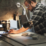 Manufacturing scene Manufacturing scene