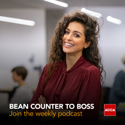 Bean counter to Boss podcast series