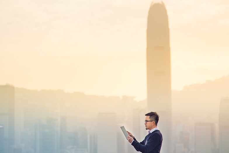 Skylines in Hong Kong