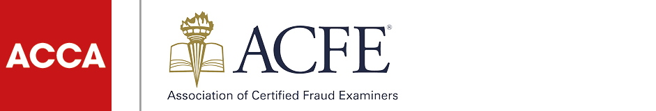Logos of ACCA and ACFE