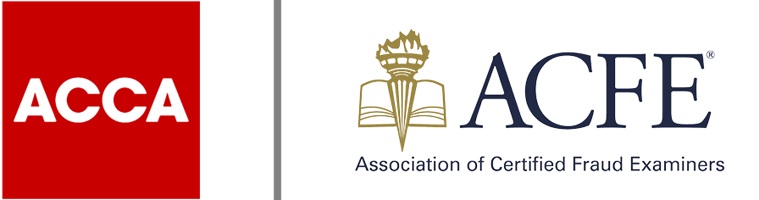 Logos of ACCA and ACFE