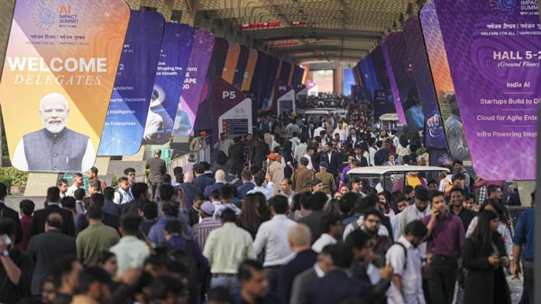 image of AI summit crowd
